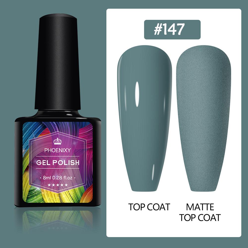 PHOENIXY 82 шт., 8 мл гель-лак для ногтей, УФ-гель для ногтей, стартовый набор, замачиваемый гель-лак, гель-лак для ногтей, дизайн ногтей, маникюр, салон «сделай сам», дома