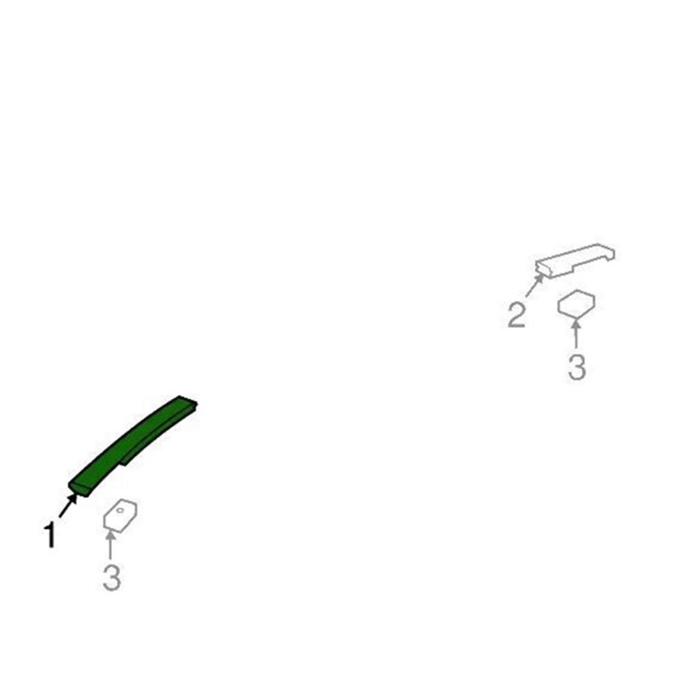 42577928 Left Front Roof Exterior Trim-Drip Molding For Buick Encore Chevy Trax