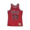 Camiseta - Mitchell & Ness - Chicago Bulls - Rouge - Sportswear - Adulte Homme