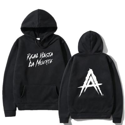 Толстовки Anuel AA Album Real Hasta La Muerte, унисекс/женская толстовка в стиле хип-хоп, зимние топы с длинными рукавами, Harajuku Sudaderas, весна-осень