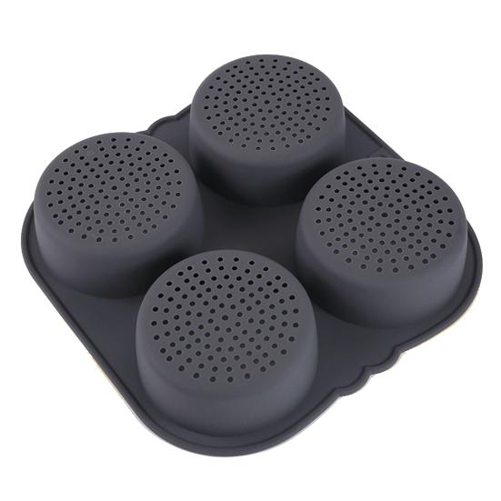 Противень для булочек для гамбургеров, пищевой класс, не содержит BPA, термостойкий, можно мыть в посудомоечной машине, безопасная форма для гамбургеров, противень для выпечки, кухонные аксессуары