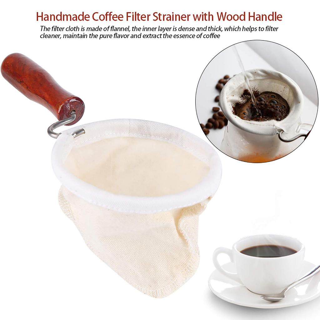 Cloth Coffee Coffee Cloth Coffee Strainer Filter, Filter, (L)