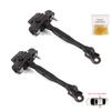BDP1235-1 2 Pieces Rear Door Hinge Stop Check Strap Limiter for Vauxhall Opel Astra K B16 Crossland X Cruze 2016-2019 Buick Verano 13456270