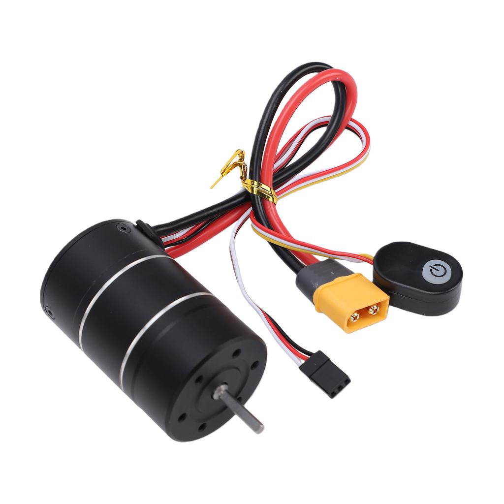 Бесколлекторный двигатель 3660 1800KV с регулятором оборотов 40A и поддержкой BEC для радиоуправляемого краулера 1:10, влагозащищенный