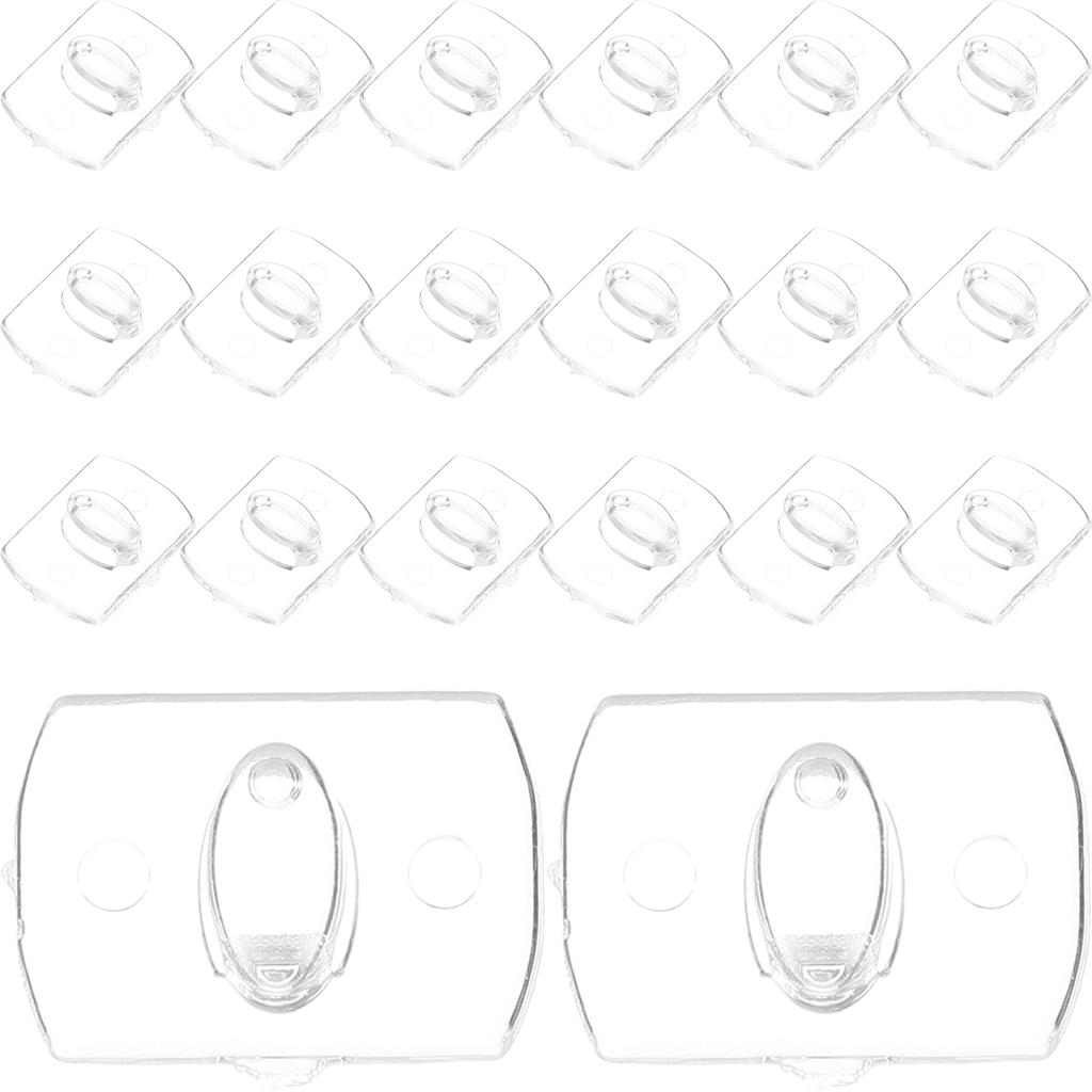 20 шт. Крючки для крепления гирлянды, настенные клипсы, рождественские съемные мини-гирлянды, крючки без следов