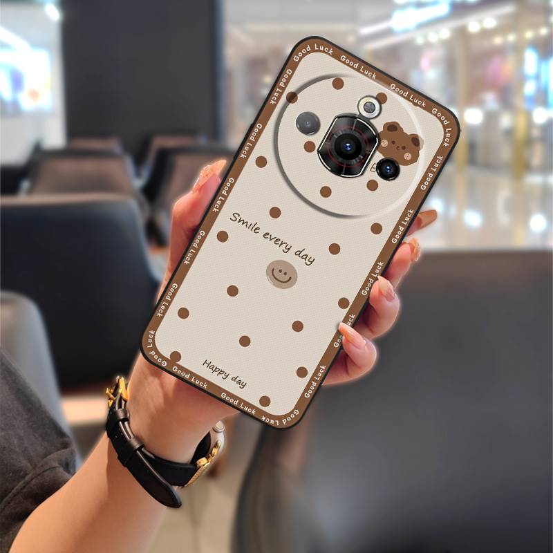 Милый пылезащитный чехол для телефона для ZTE Nubia Focus Pro 5G Мягкий чехол Мультяшная задняя крышка Силиконовые животные Водонепроницаемый защитный
