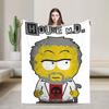 Плед House MD Хью Лори Доктор Хаус Плюшевый Винтажный Теплый Плед для Покрытия Стула Дивана Весна Осень