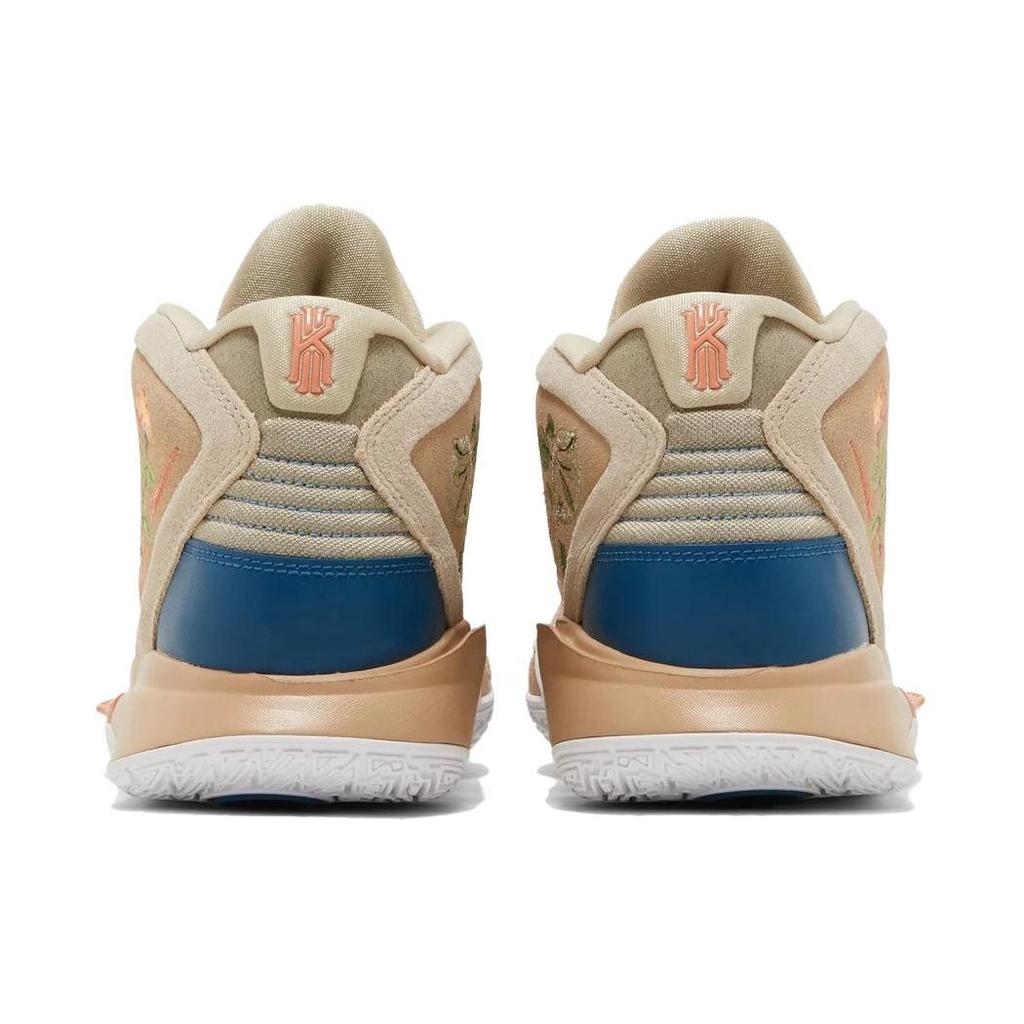 Nike Кроссовки унисекс Kyrie Infinity с цветочным принтом Коричневые из ротанга Madder-Root CZ0204-200