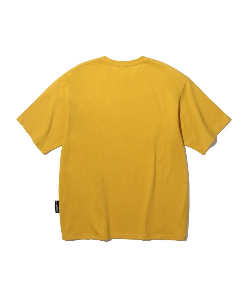 Типографическая футболка URBANSTOFF (желтый)