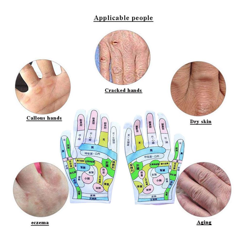 Massage Acupressure Gloves Physiotherapy Massage Relieve Covers Tool Hand Finger Point Health G V0T1