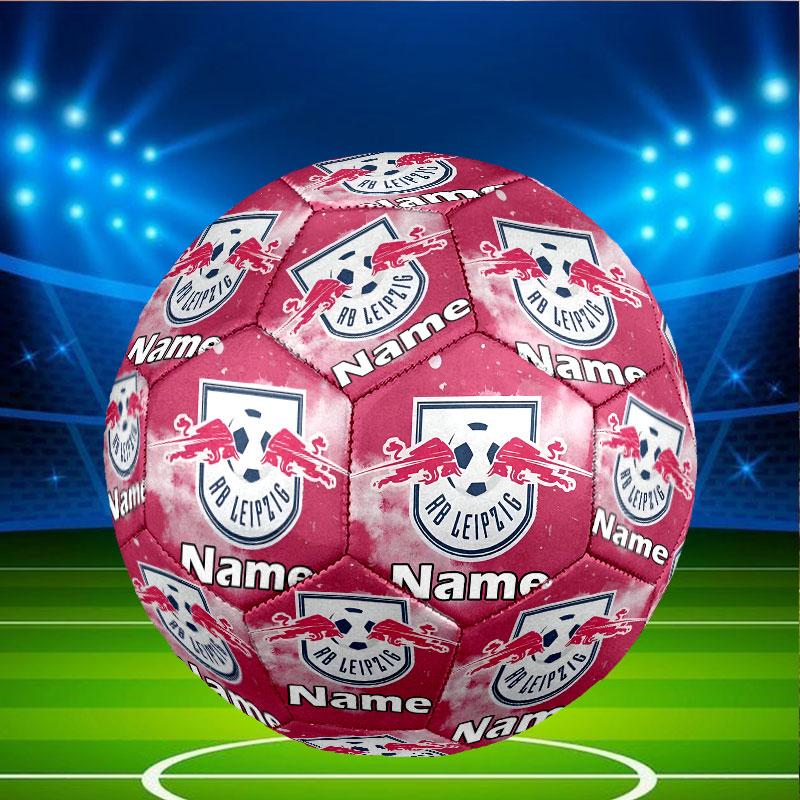 Custom Name Personalized RB Leipzig Print Size 5 Soccer Ball Training & Match Football, for Team, Kicking, Gift for Football Enthusiasts