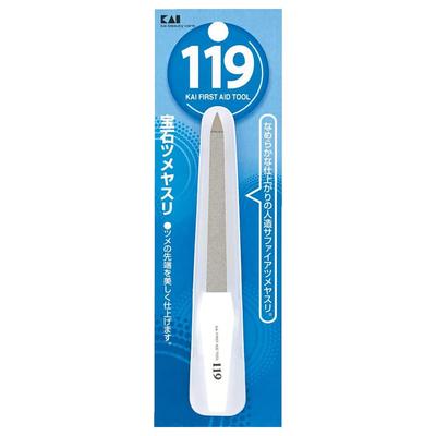 Kai KF1012 119 Ювелирная пилка из смолы, 1 шт., Унисекс, Для рук/ног, (х 1)