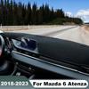 Для Mazda 6 GL Atenza 2018 автомобильный коврик для приборной панели, солнцезащитный козырек, нескользящие коврики, аксессуары