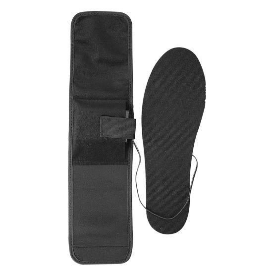 Heated Insoles for Women Men Electric Foot Toe Warmer Insoles Thermal Shoes Insoles with Ankle Strap for Hiking Camping Skiing Hunting Work