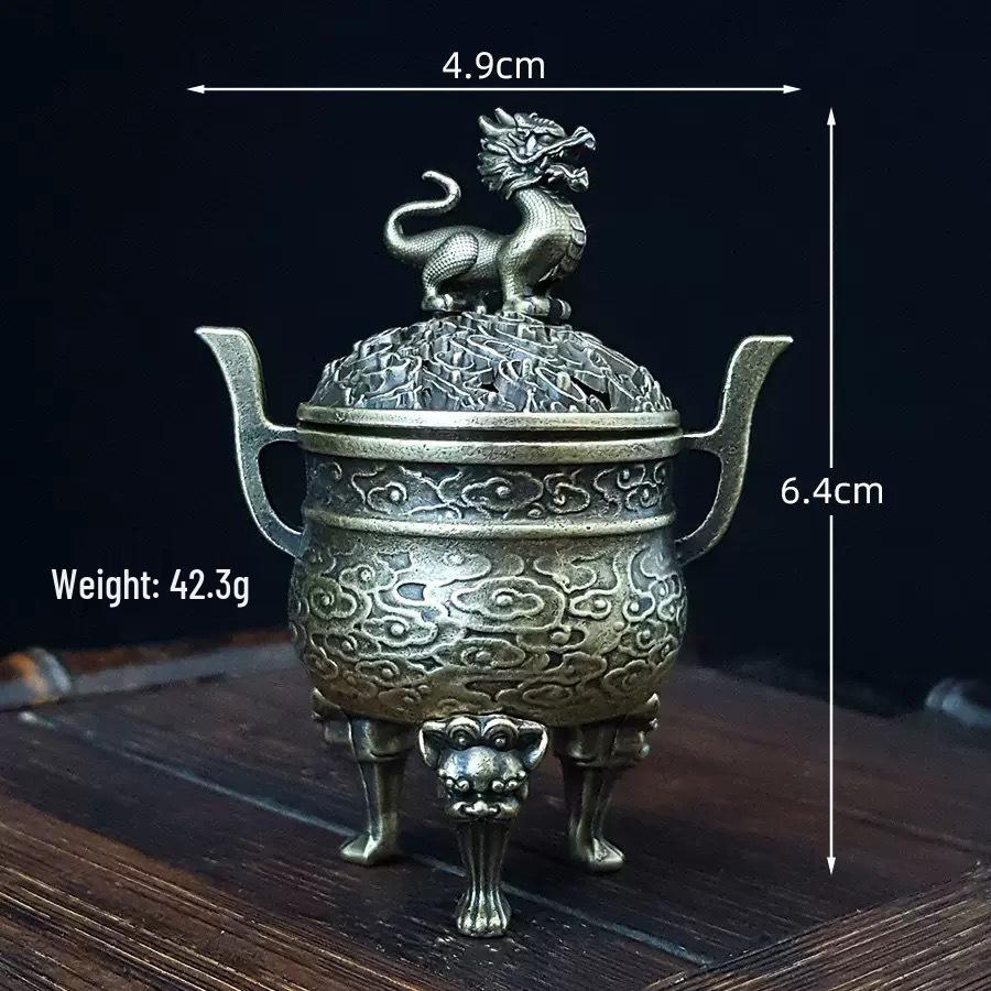 New Chinese Style Yuanbao Teapot & Auspicious Incense Set