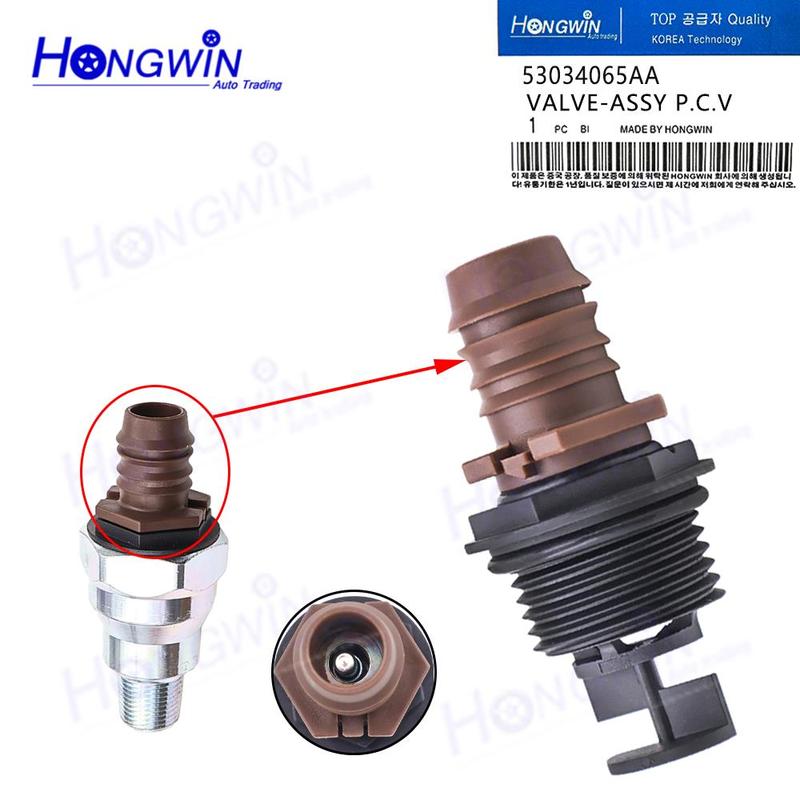 1/3PCS 53034065AA Positive Crankcase Ventilation PCV Valve For Dodge Ram 1500 SXT ST Nitro SXT SLT SE Heat Jeep Grand Cherokee