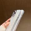 Luxury Shell Laser Case for iPhone 14 15 16 Pro Max 12 11 13 Pro Plating Aurora Cover For iPhone 15 Plus Hard Shockproof Cover