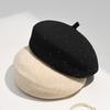 Elegant Beret Hat Windproof Painter Hat Fashion Keep Warm Hat Women