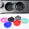 2pcs Silicone Car Coaster Water Cup Bottle Holder Mat Drink Pad Accessories Non-slip Decoration Universal Mat Holder V1g9