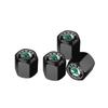 Car Logo Tire Parts Valve Stem Caps Cover  Keychain For Skoda Fabia 2 Octavia 3 Rapid Superb Accessories Led Luggage Car Styling ahe200