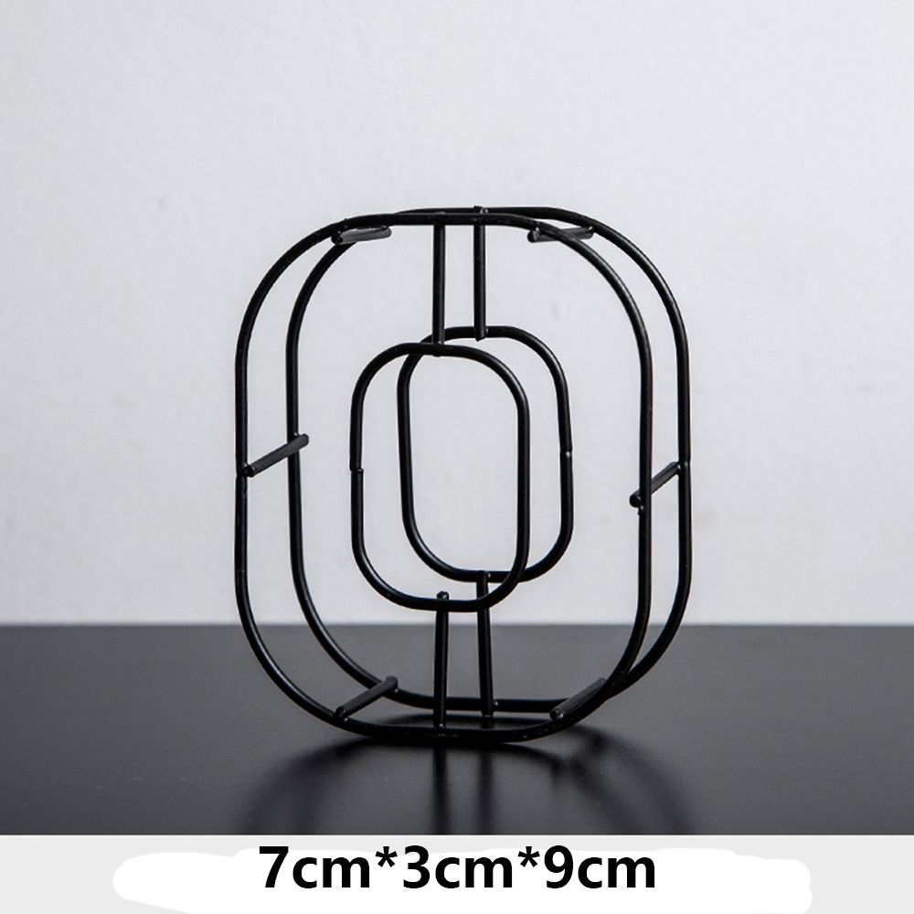 Photography Props Metal Hollow Letter Wrought Iron Alphabet Doorplate Sign Home Decoration