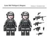 KaiZhi SWAT Hummer Fire Truck Helicopter Building Block Set