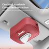 New PU Leather Car Tissue Box Storage Bag Accessories For Jeep Renegade Wrangler JL JK Gladiator Grand Cherokee Compass Patriot ALV1