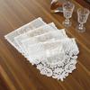 Романтический Цветок Кружева ТВ Скатерть Скатерть Крышка Шкафа Домашний Кухонный Декор
