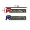 3d Metal R Design Logo for Car Rear Bumper Adhesive Badge for Volvo Rdesign XC90 S60 XC60 V70 S80 S40 V50 V40 V60 C30