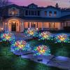 LED Solar Floor Mounted Fireworks Lights, Fairy DIY Light Bundles, Garden Lawn Decorations, Wedding Parties, and Christmas Day Landscape Lighting