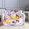 Exquisite princess cartoon flannel blankets can be customized, suitable for beds, bedrooms, sofas, picnics, outdoor leisure nap