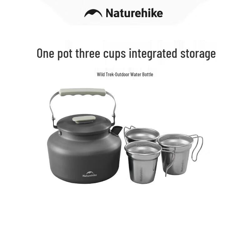 Naturehike Portable Camping Tea Kettle Set