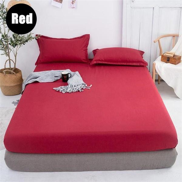 Супер водонепроницаемая простыня Регулируемые наматрасники Простыня разного размера Четыре угла с эластичным покрывалом Покрывало без наволочки