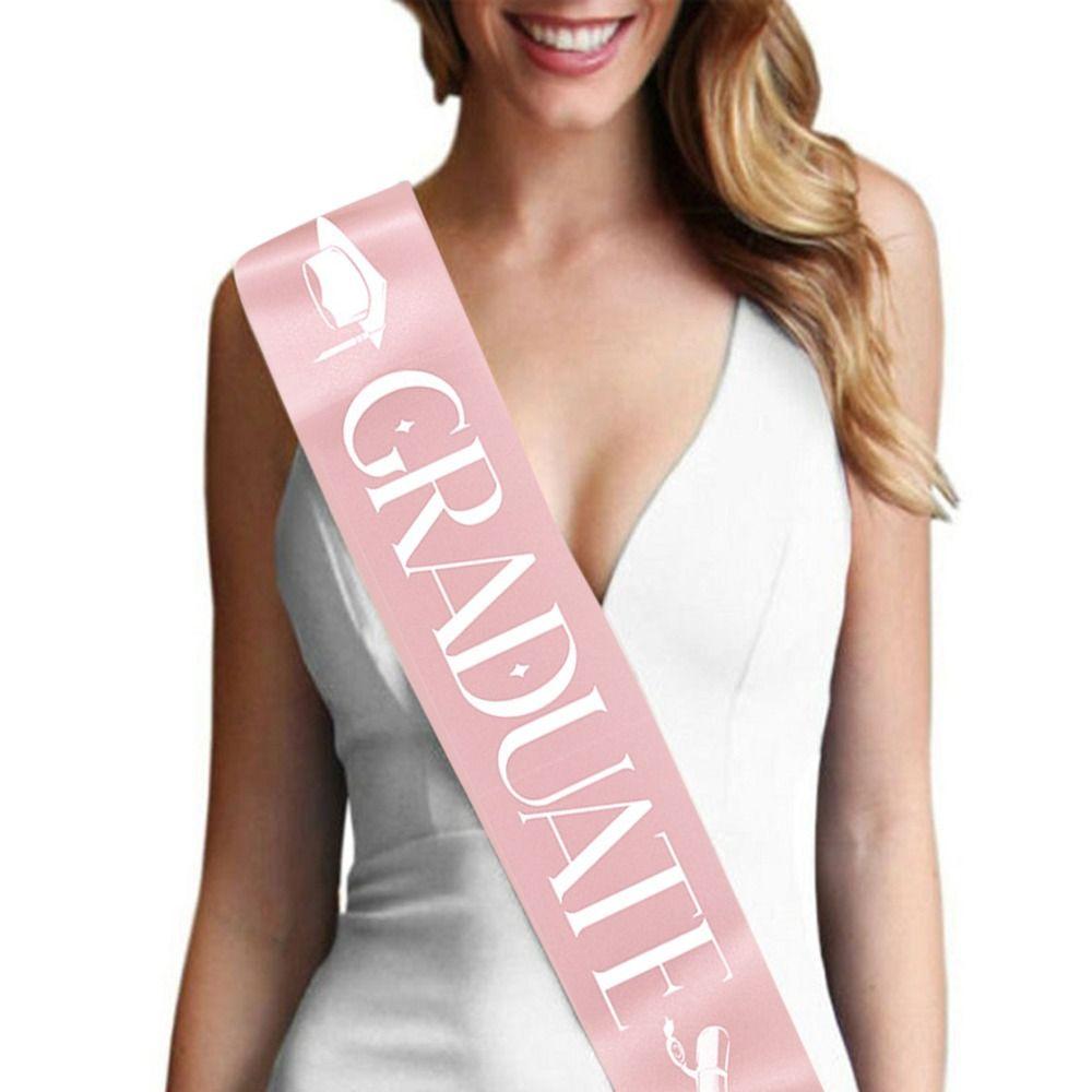 Украшение Выпускной Наплечный Ремень Выпускной Пояс Шарф Принадлежности для Вечеринки Церемонии Выпуска