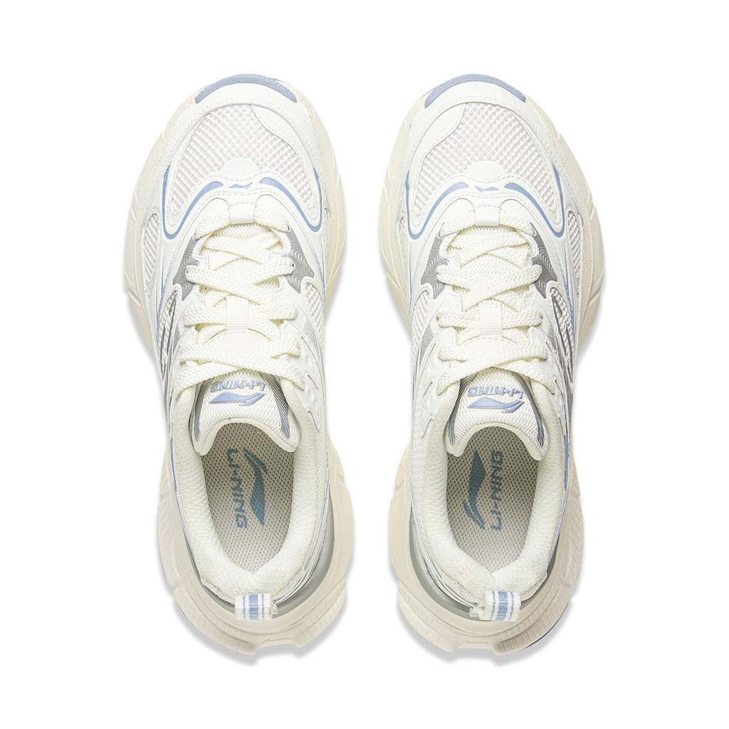 Li Ning Starry Y2K Soft Retro Fashion Versatile Height Increasing Shock Absorbing Non-Slip Wear-Resistant Breathable Low-Top Dad Shoes AGCV110-4