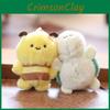 Turtle Plush Bee Pendant Bag Accessory Keychain Animal Doll Decoration Toys