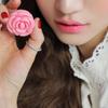 Бальзам для губ Lovely Empty Flower Shape Refillable Container Case Beauty Lipstick Lip Balm Eyeshadow Blusher 6 Pieces, 1 Piece, 01 Picture 1