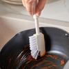 Kitchen Utility Brush For Stove Sink Gap Cleaning With Dual Head Design
