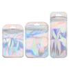 Thicken Iridescent Jewelry Display Self Sealing Bag Zip lock Pouches OPP Bags Packaging Bag