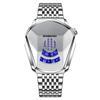 New TOP Brand Luxury Men's Watch With Box Locomotive Shape 01 Men's Quartz Watches
