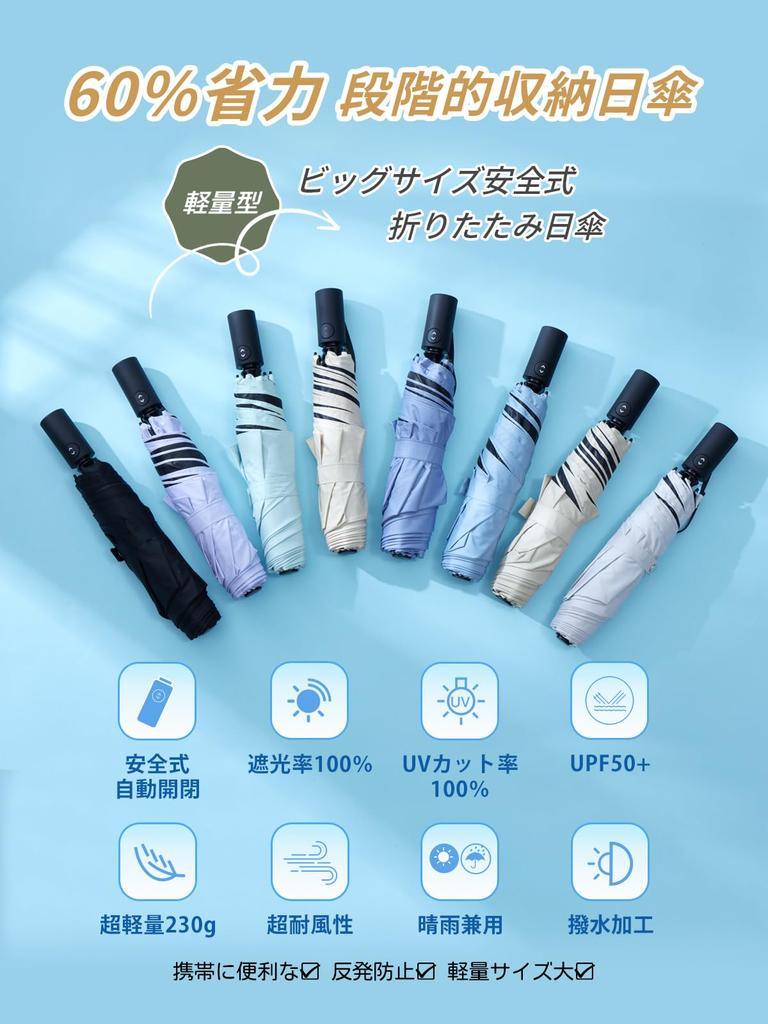Складной зонт от солнца с защитой от УФ-лучей и полный Подходит как для солнечной, так и для дождливой погоды, он блокирует тепло и УФ-излучение, защищает от и предотвращает и Унисекс