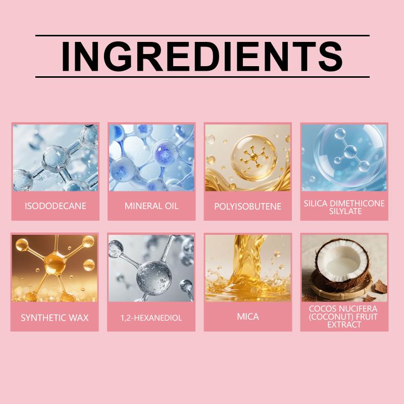 Hydrating Moisturizing Coconut Lip Gloss Oil Makeup Sexy Plump Lip Glow Oil Tinted Lip Plumper Lip Cosmetic Natural Lip Oil