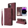 Wrist Strap Card Slots Wallet Case For iPhone 14 13 12 11 Samsung Galaxy A12 A13 A14 A52 A53 A54 S23 Ultra S22 S21 Plus S20 Xiaomi Redmi Note 12 11 10
