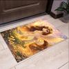 Custom Name Unicorn Printed Carpet,Rug for Office Chair Living Room Bedroom Kitchen Room Decor Gifts.