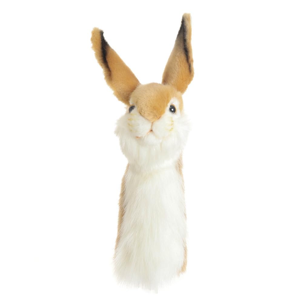 Hansa Head Cover Brown HANSA Utility Stuffed Animal Rabbit BH8173