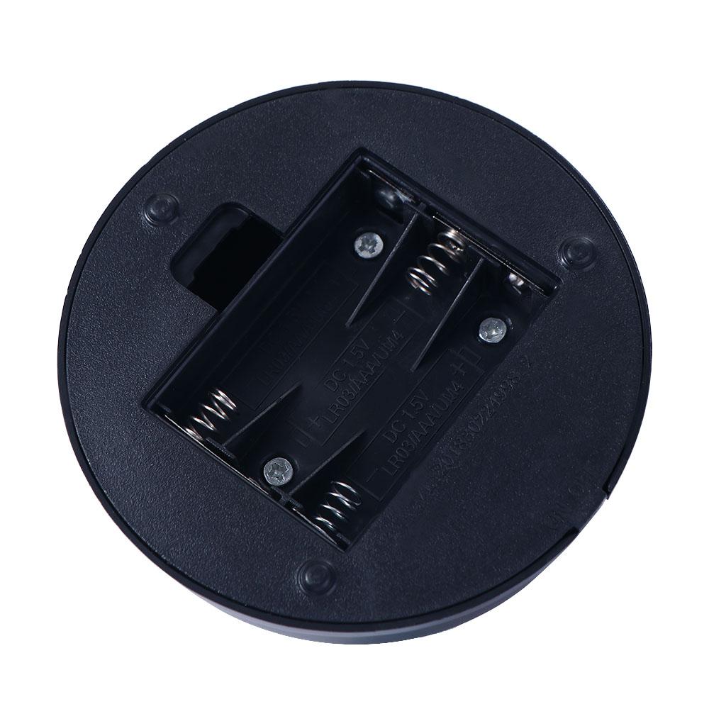 Seven Color LED Light Plastic Base Round Stand for Glass Bottle Crystal Figurine Decoration and Sturdy Lamp Base