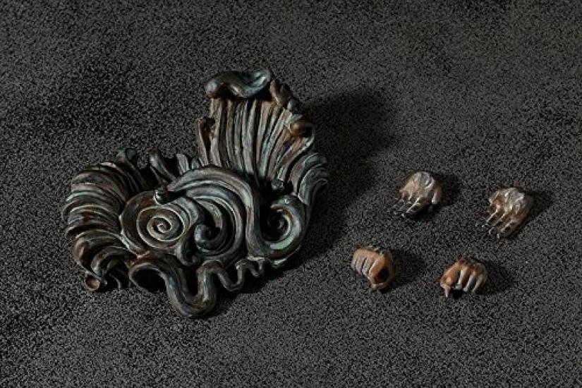 Фигурка генерала Фукасы, резьба по дереву, общая высота 142 мм, подвижная окрашенная фигурка в стиле Такея, отдельно стоящая, примерно. ПВХ и АБС