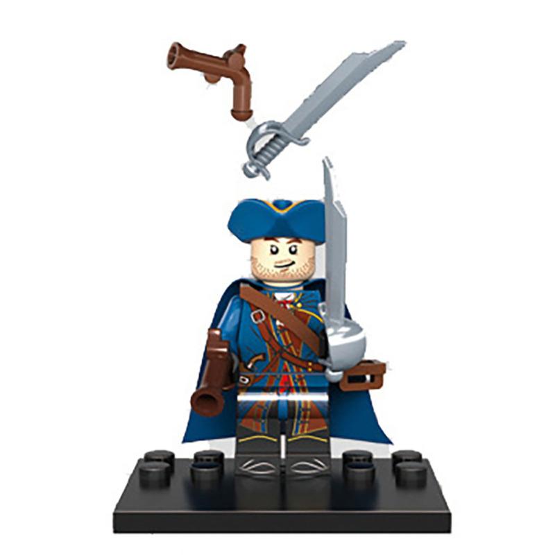 Минифигурки Lego Assassin Creed Series Kenway Firenze Building Block, собранная вращающаяся игрушка