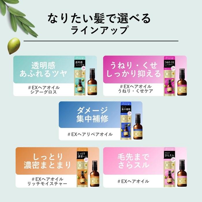 Lucido L Oil Treatment #EX Масло для волос с аргановым маслом, придающее блеск, несмываемый уход, 60 мл + пробник (Маска для волос 10г)