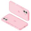 Чехол для iPhone 16 PC + TPU Прозрачный чехол для телефона Защита от царапин
